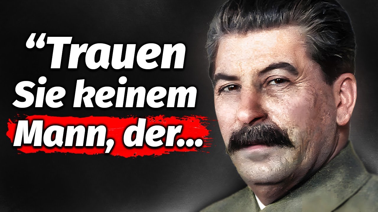 Stalin Zitate, die du hören MUSST