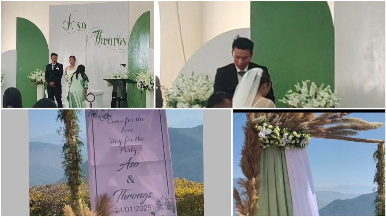 Aso and Athrong wedding day 24/01/2025