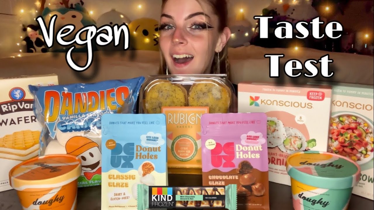 Taste Testing VEGAN FOODS! | Part 24