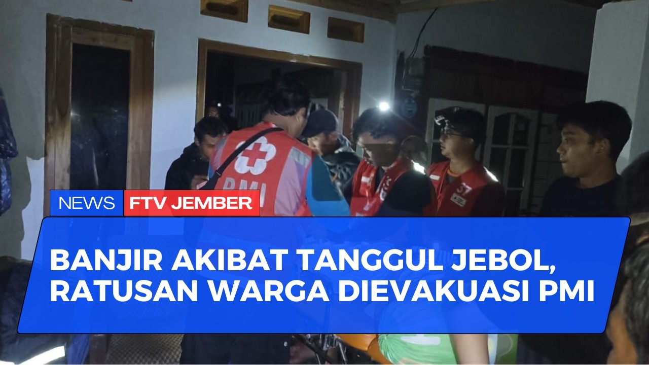 RATUSAN RUMAH TERENDAM BANJIR, RELAWAN PMI MENEMBUS DERASNYA ARUS MENUJU PEMUKIMAN WARGA