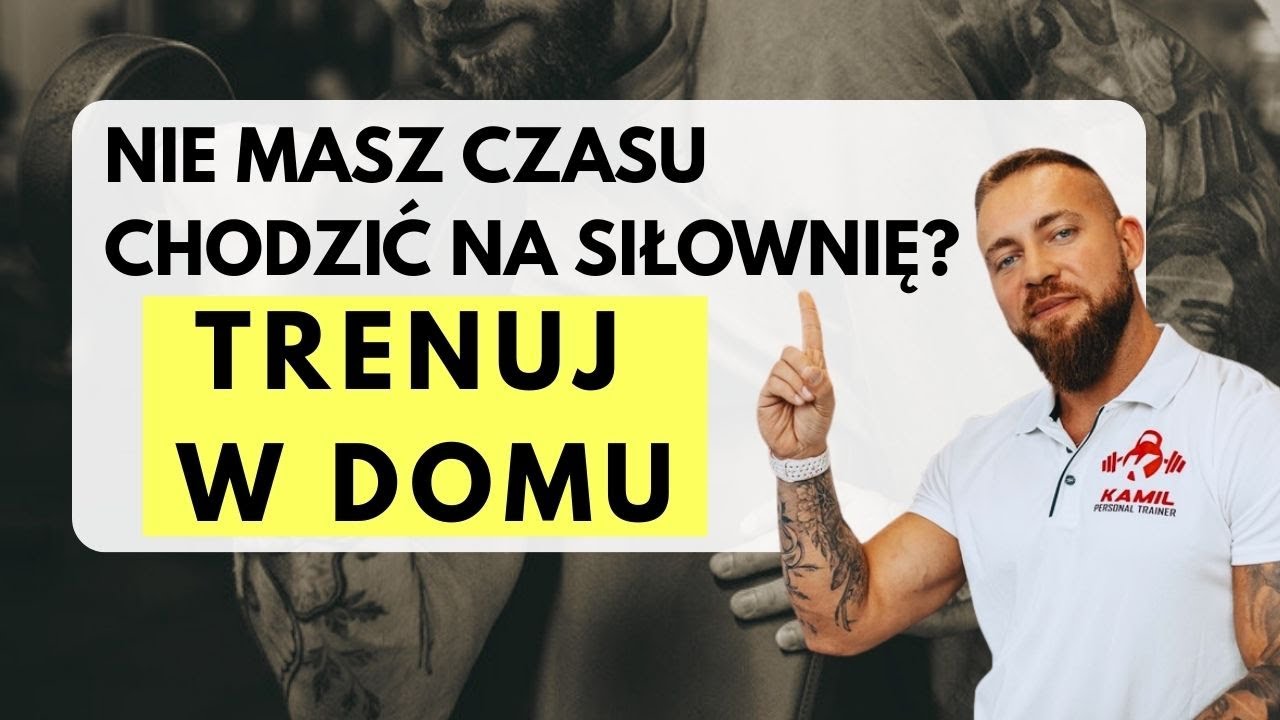Jesteś kobietą, która nie ma czasu chodzić na siłownię? Możesz trenować w domu