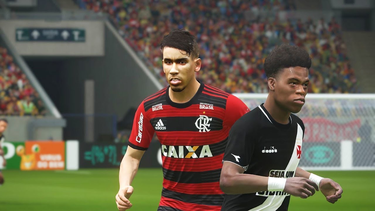 VASCO VS FLAMENGO, MARACANÃ LOTADO NA ESTRÉIA DO HULK! - PES 2018 - MASTER LEAGUE #15