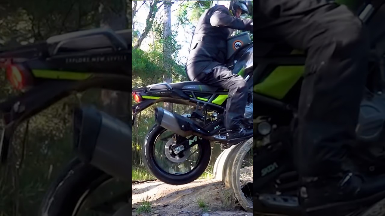 CFMOTO 450 MT bashplate test