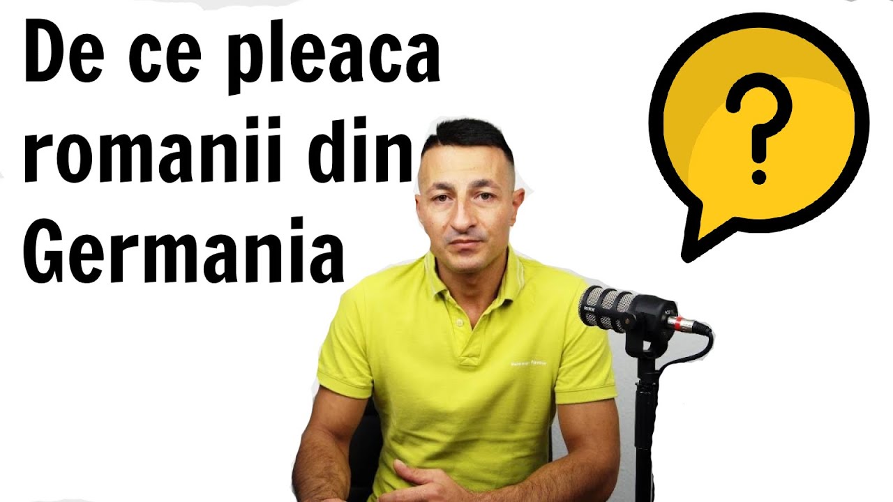 De ce pleacă românii din Germania ?! Motivele principale in urma sondajului. 