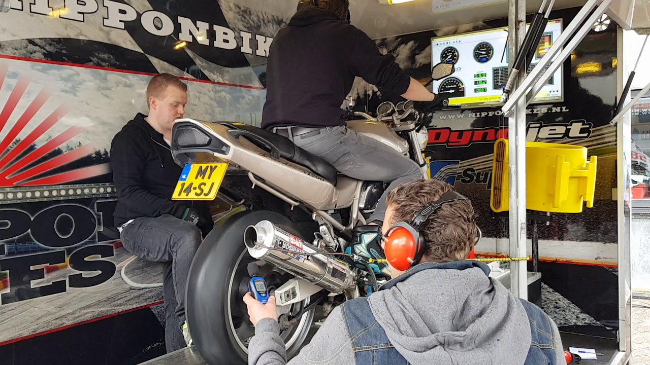 Suzuki Bandit 1200 yoshimura dyno run