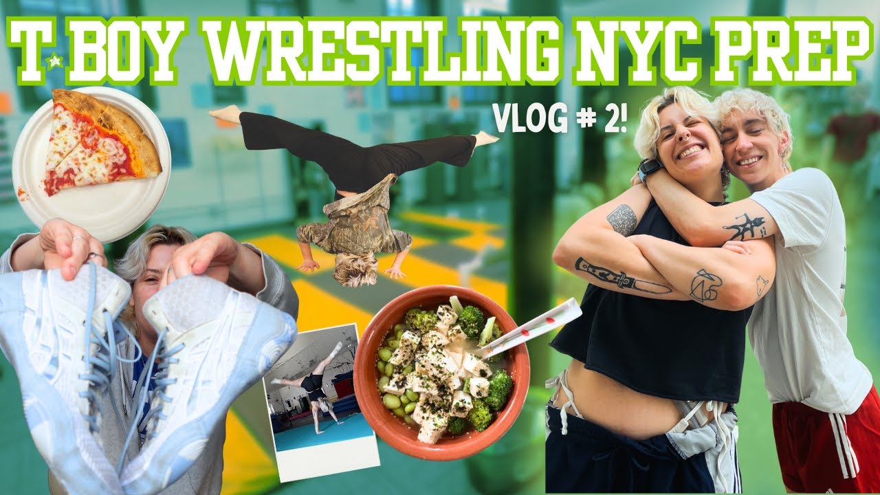 Tboy Wrestling Nyc vlog :) #2