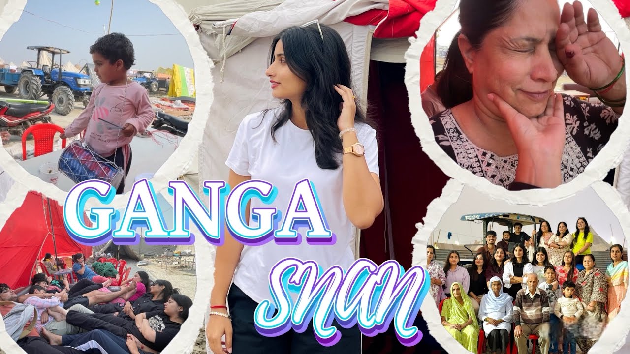 Ganga Snan Vlog | Full Masti | Family Time | Ganga Snan Ke Waqt mummy ka  Mangalsutra Chori Hogaya 🫠