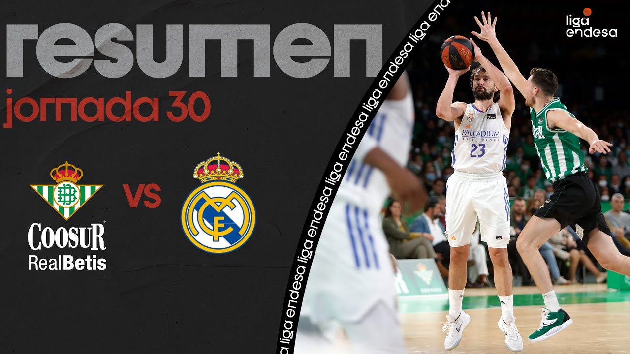 Coosur Real Betis - Real Madrid (69 - 71) RESUMEN | Liga Endesa 2021-22