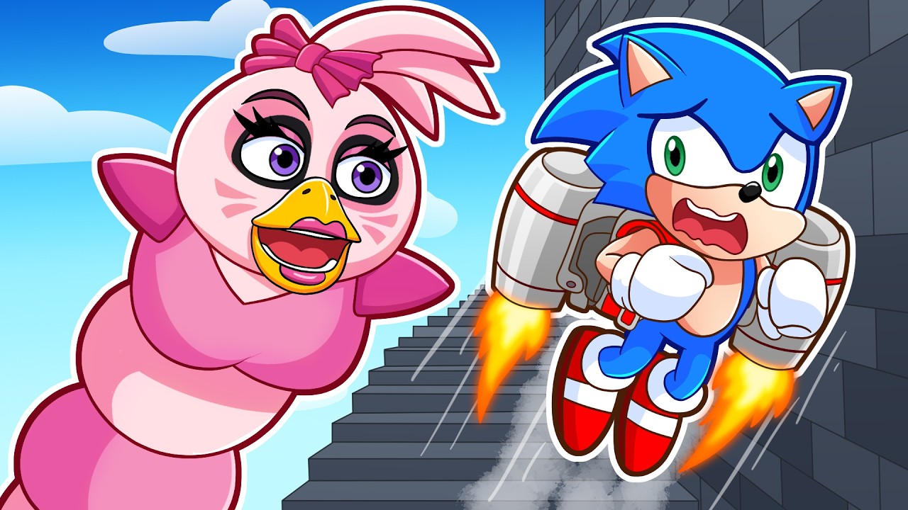 😱 ESCAPE SCARY FNAF TOWER! [Scary Obby] | Sonic Plays Roblox