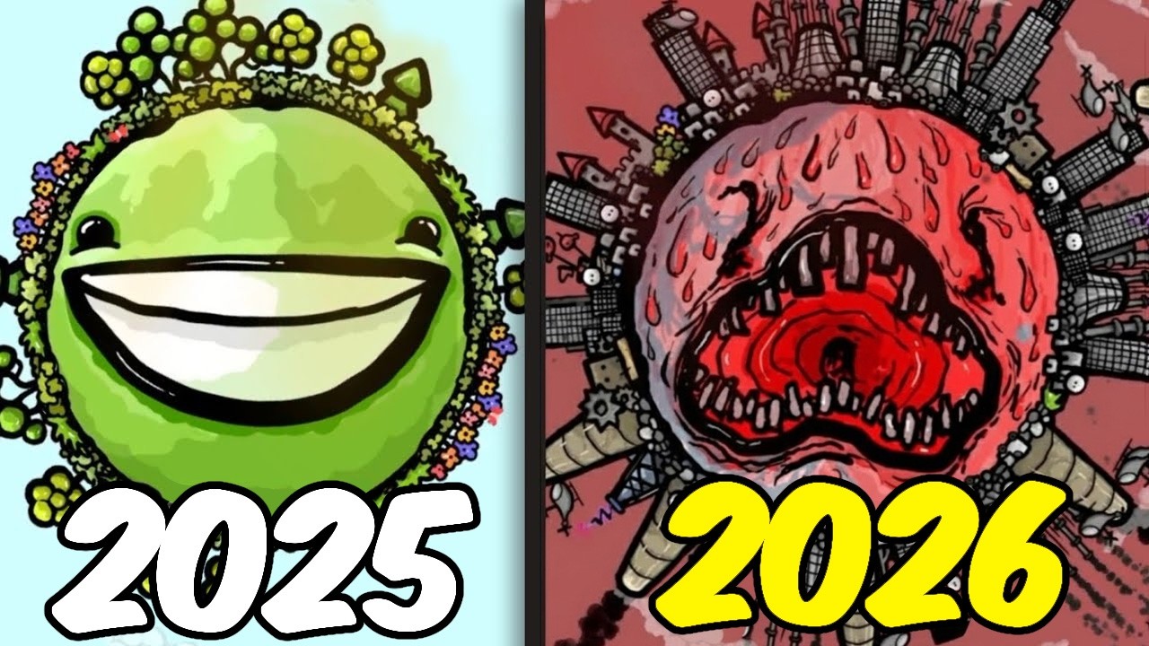 EVOLUCIONÉ el planeta TIERRA hasta DESTRUIRLO! 🌎💥