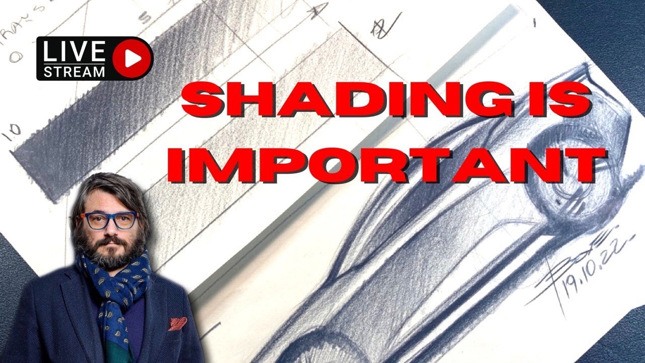 SKETCHING CARS - #shadingtips  Luciano Bove