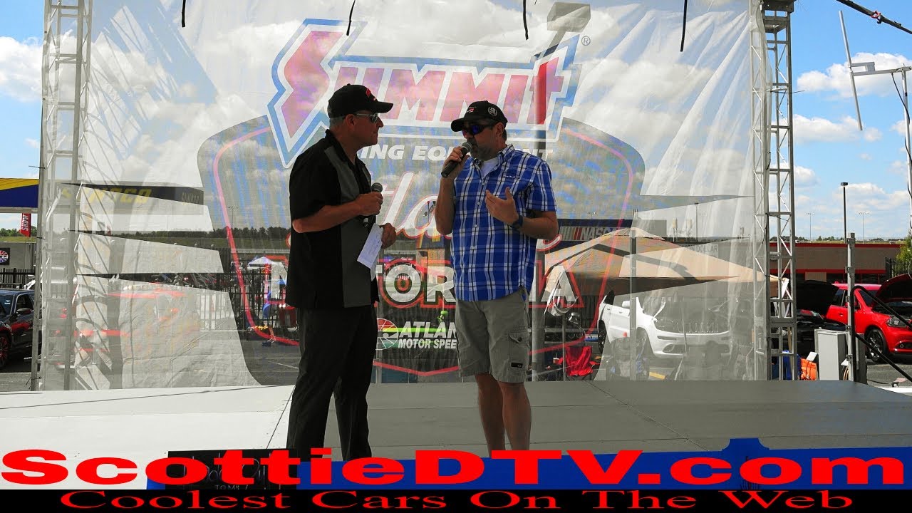 2018 Summit Racing Equipment Atlanta Motorama ScottieDTV Stage Time