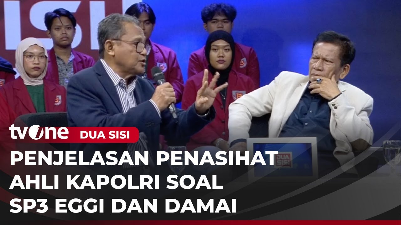 Penasihat Kapolri: Penyidik Berikan Restorative Justice Sudah On The Track | Dua Sisi tvOne