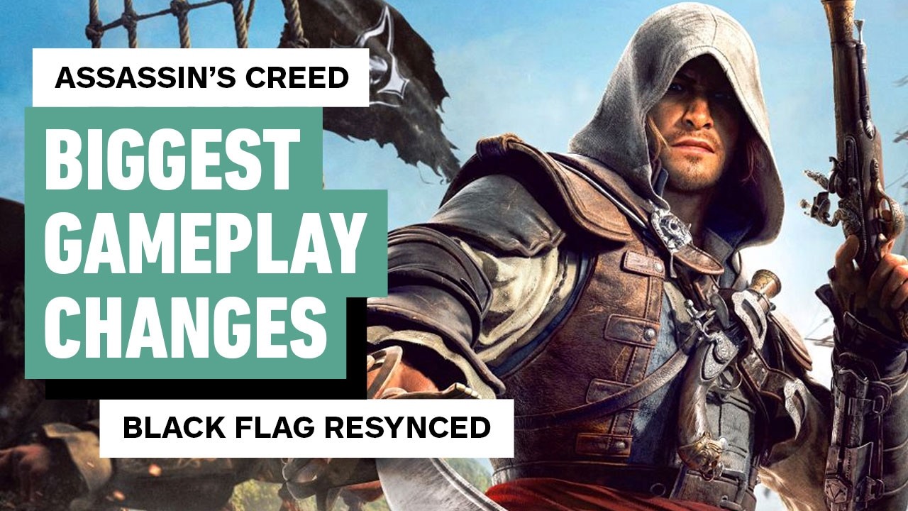 Assassin's Creed Black Flag Resynced - Biggest Gameplay Changes