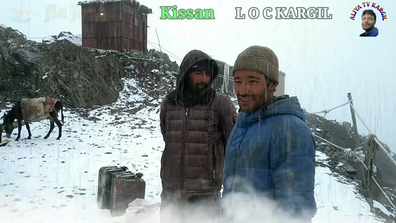 Indian Army porter on the post of loc kargil|| Aliyatv kargil ladakh india