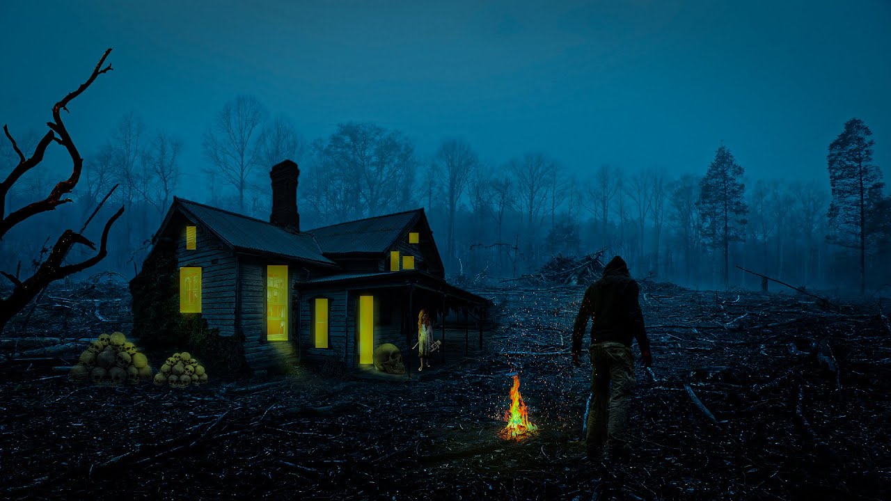 Haunted House - Fantasy Photo Manipulation Speed Art Photoshop Tutorial