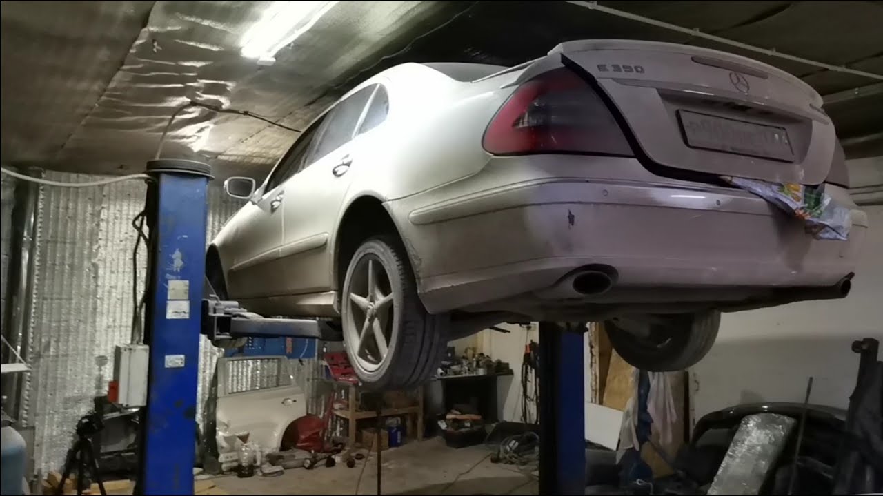 ✅  How to remove the automatic transmission mercedes w211 e350 4matic