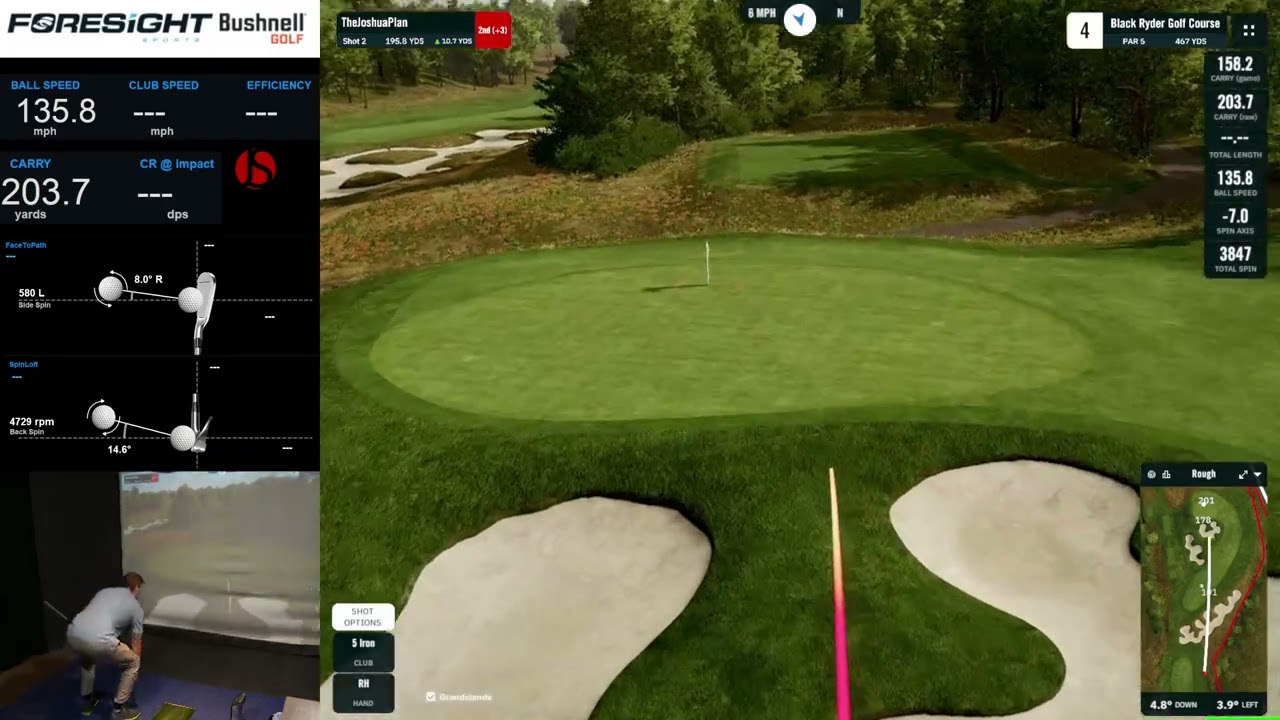 2025 Black Ryder Open Round 2 on Simulated Golf SGT Tour