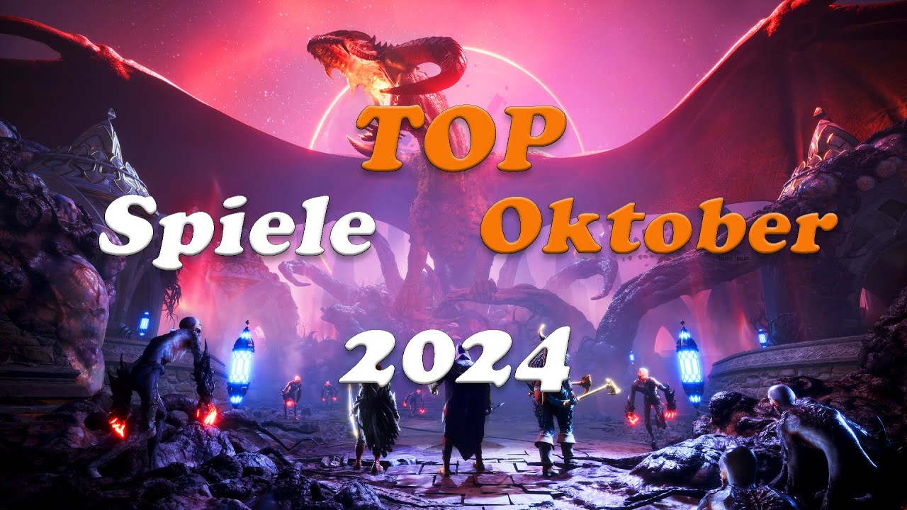 Top Spiele im Oktober 2024 | PC, PlayStation, Xbox & Switch