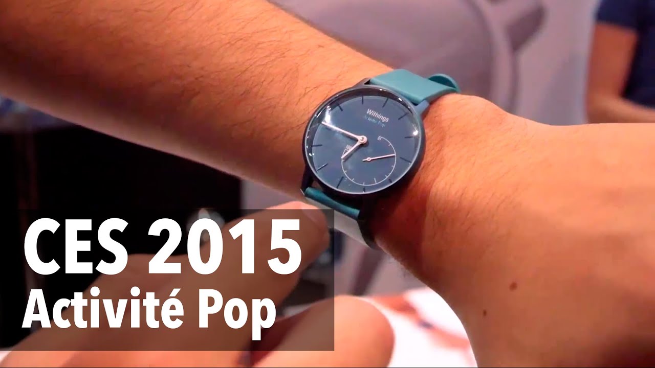 Activité Pop: um relógio analógico que monitora atividades físicas #CES2015
