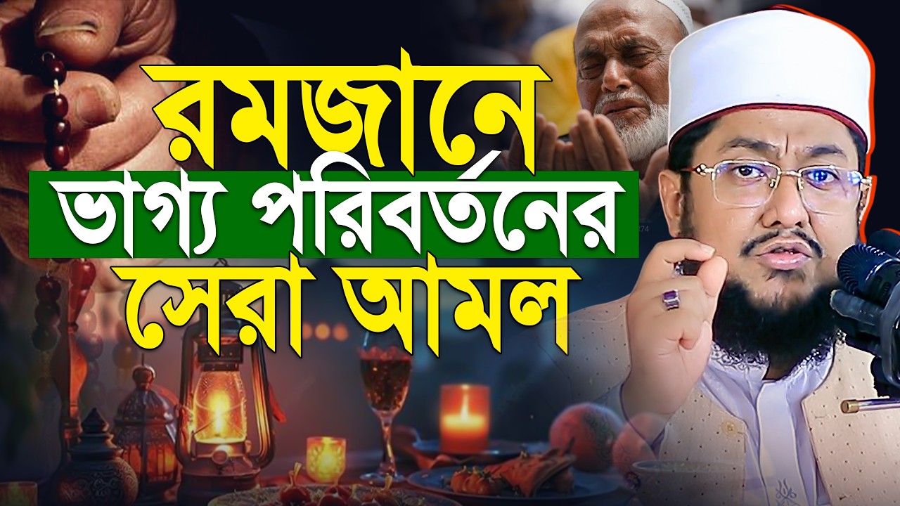 রমজানে ভাগ্য পরিবর্তনের জন্য সেরা আমল! কখনো ছাড়বেন না | Sadikur Rahman Azhari