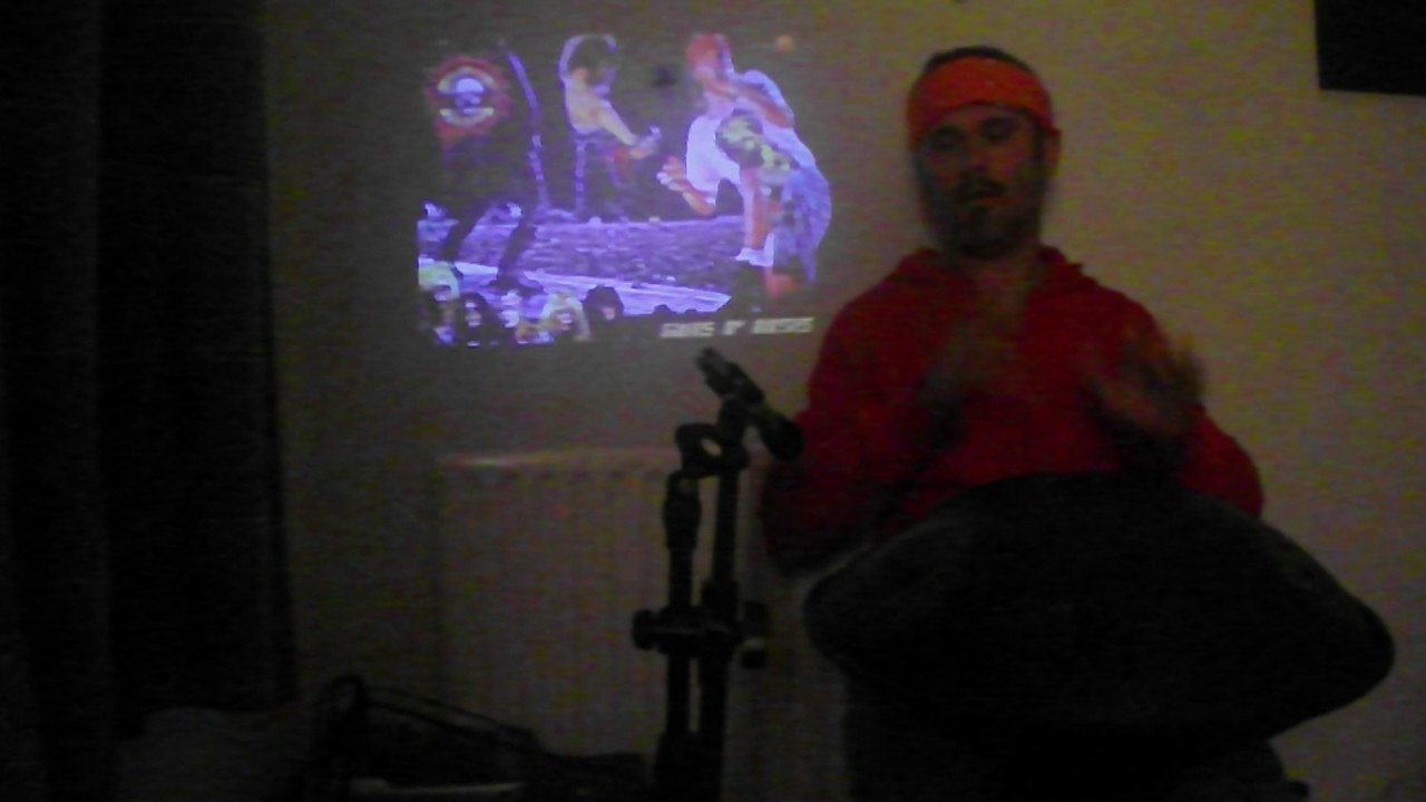 Sweet child of mine on Handpan by Hangos Tóny
