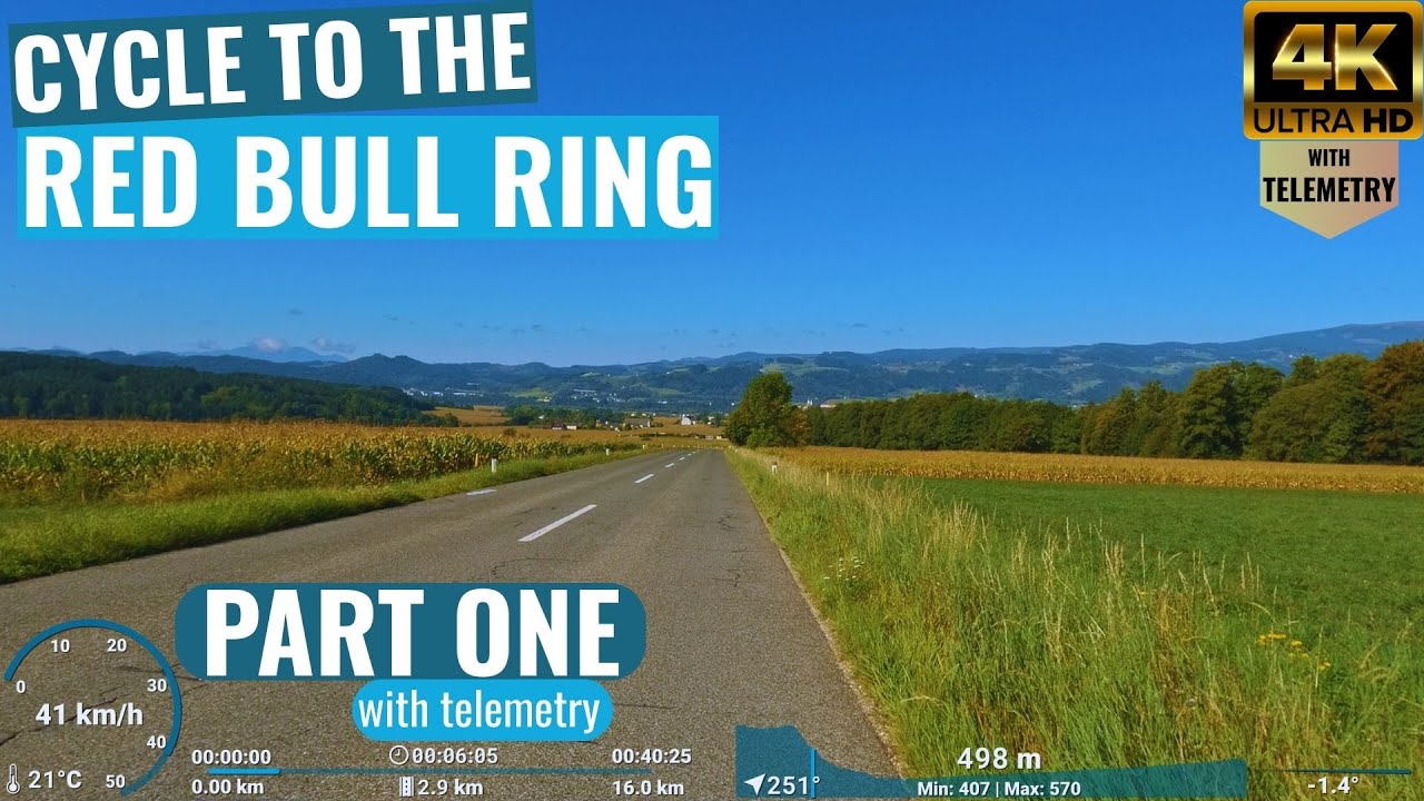 Late Summer Cycling in the Lavant Valley 🌞😎🚴‍♂️Indoor Cycling Video 🚴‍♂️😎🌞 with telemetry
