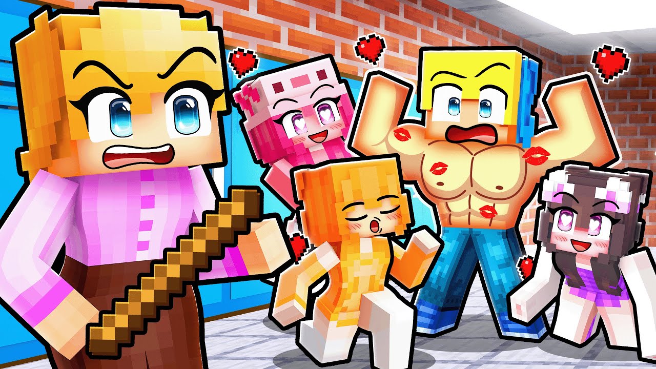 Ukri wird in der NUR MÄDCHEN SCHULE BERÜHMT in Minecraft!