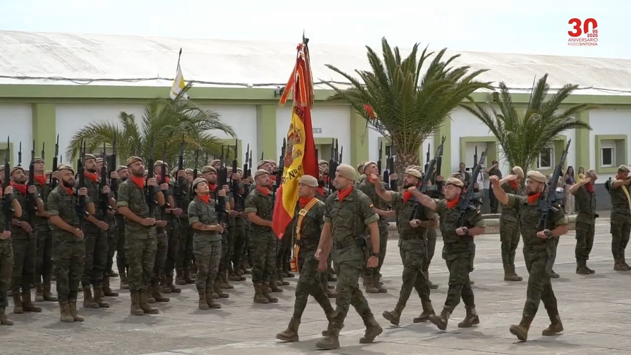 El Regimiento 'Soria' 9 celebra su 516 aniversario con una parada militar