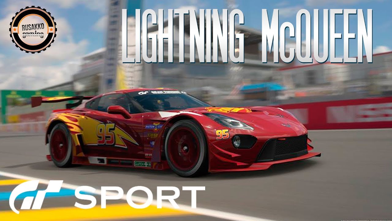 Lightning McQueen at Gran Turismo SPORT (No Commentary)