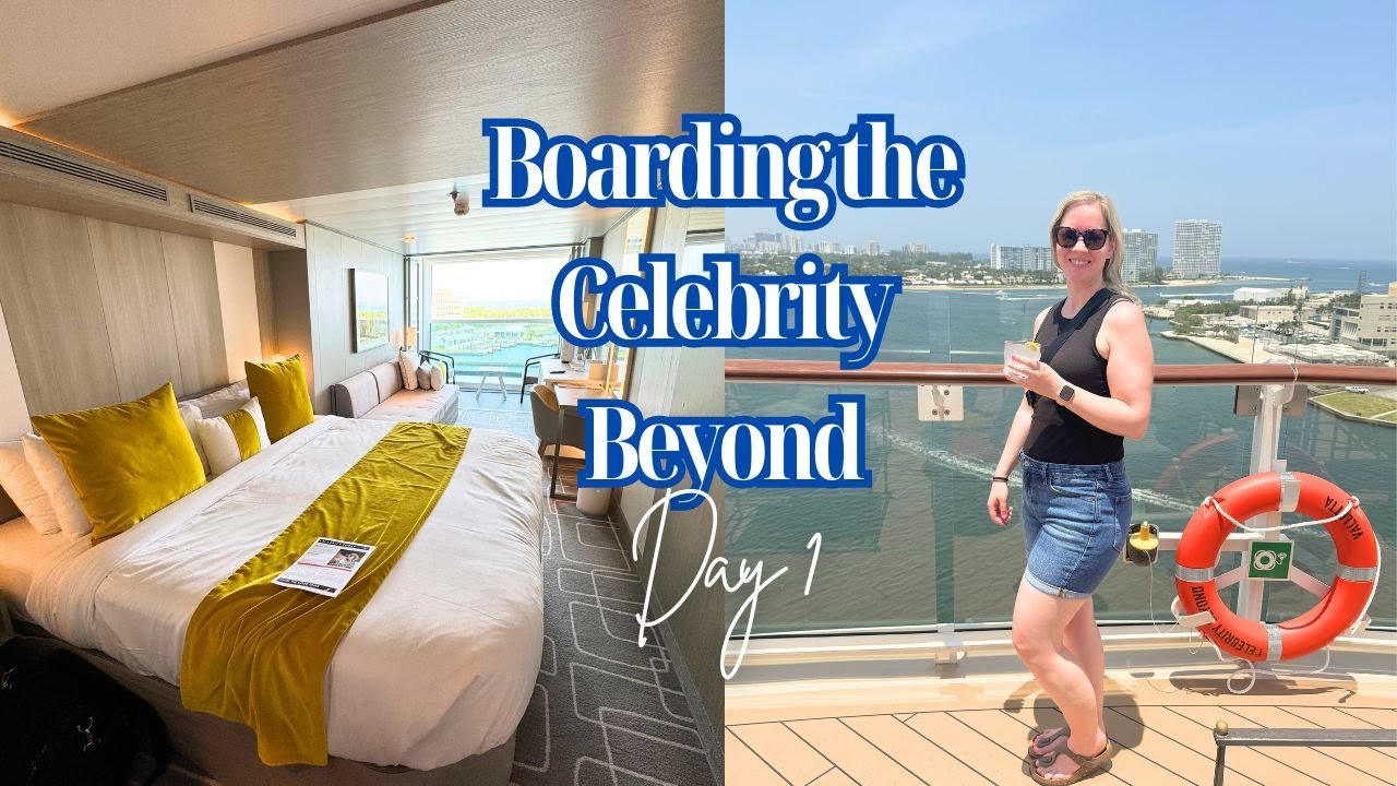 Видеоблог Celebrity Beyond Southern Caribbean Cruise – День 1 – День посадки на поезд Bright Line