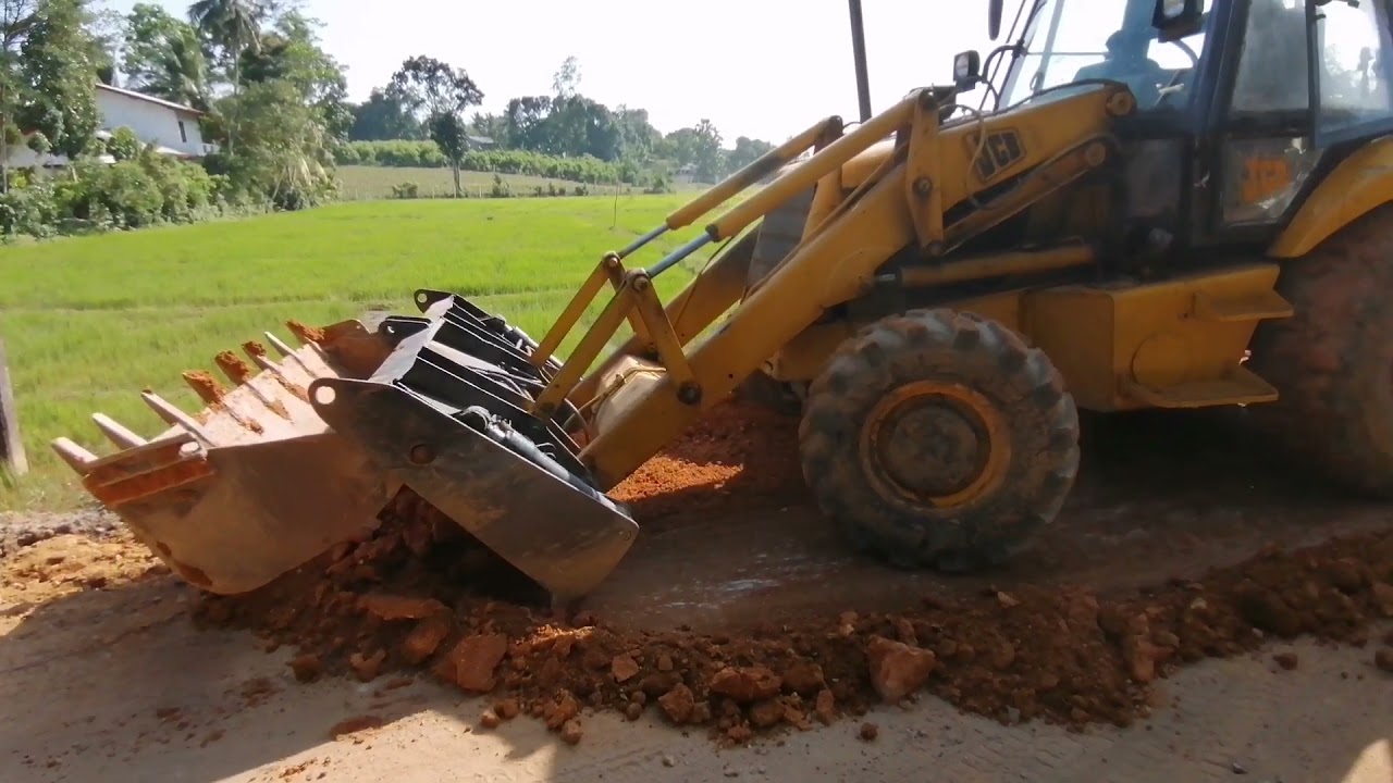 JCB Working Srilanka.ජේ.සී.බී වැඩ වීඩියෝ