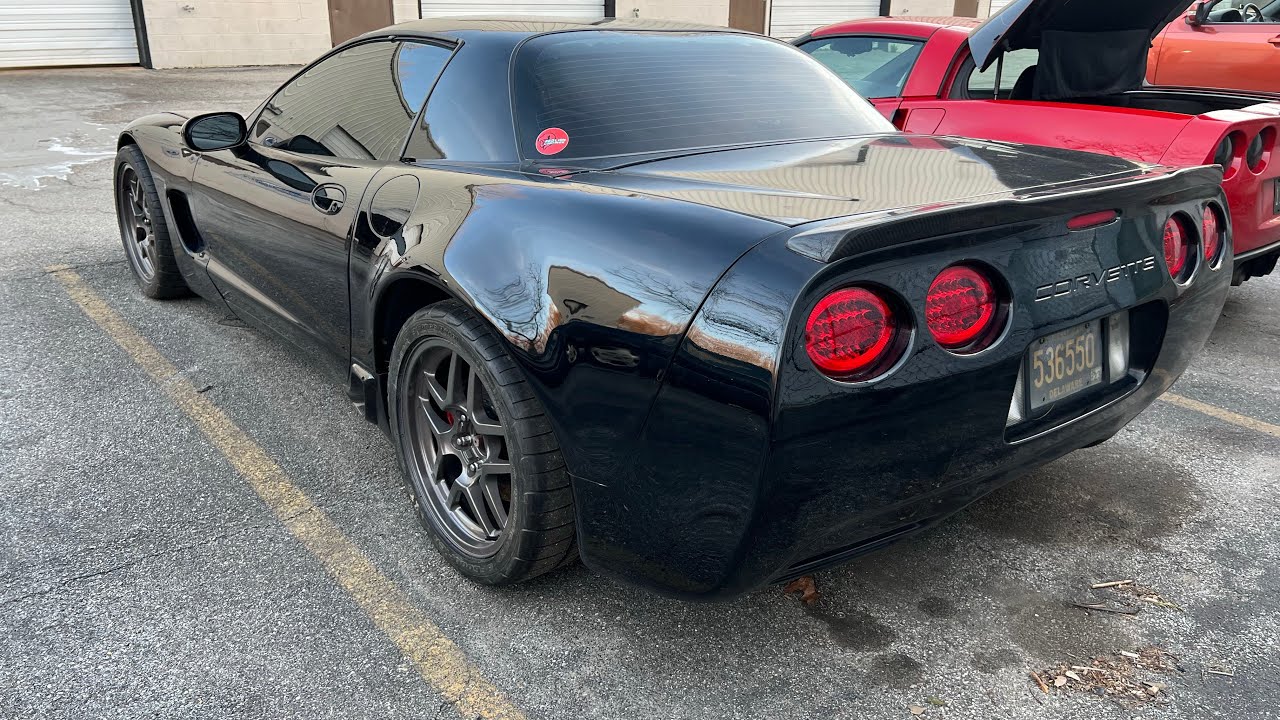 Finally installing the wide body kit for my C5 Z06