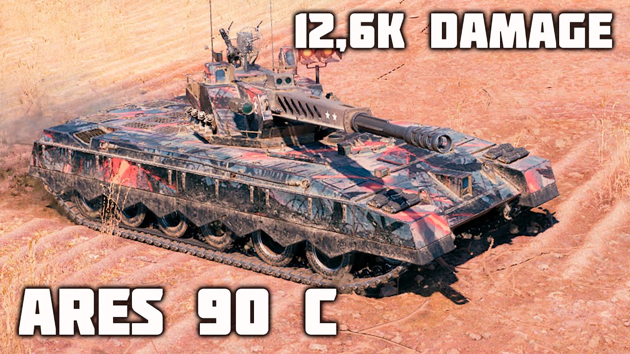 Ares 90 C WoT – 6Kills, 12,6K Damage