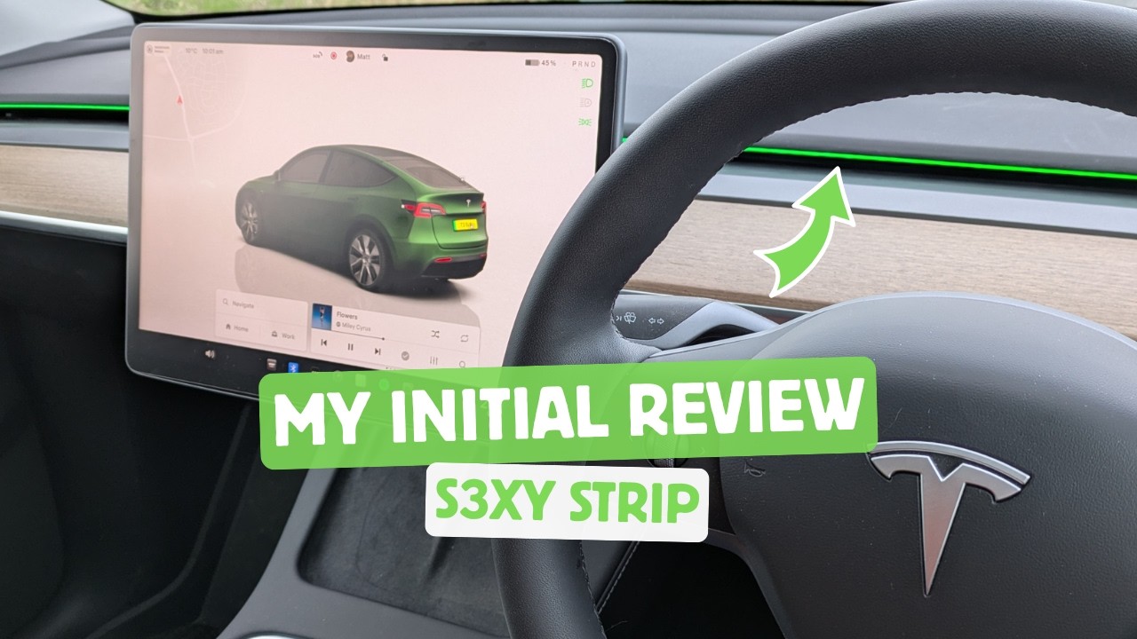 Tesla S3XY STRIP review - the good & bad, plus my ideas to improve it.