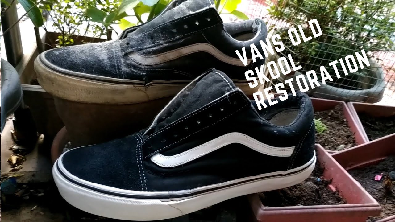 UKAY SHOES / PATAPON SHOES RESTORATION : VANS OLD SKOOL