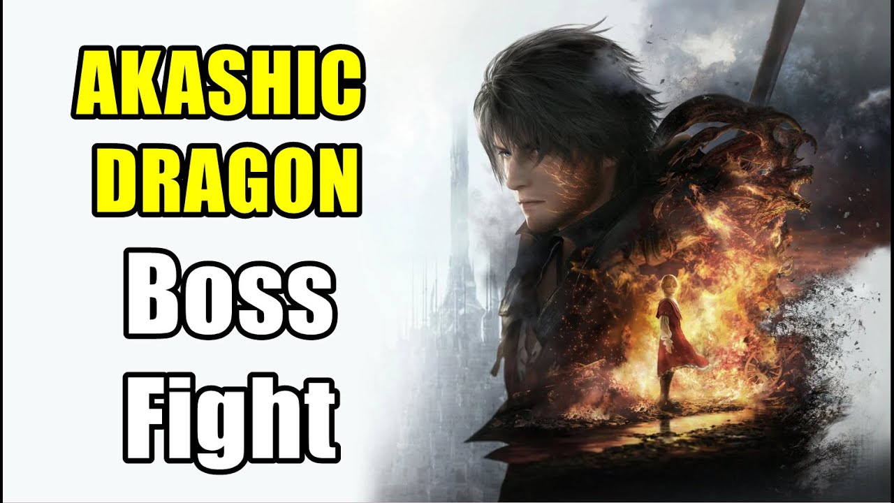 Final Fantasy XVI Boss Fight - How to Defeat AKASHIC DRAGON
