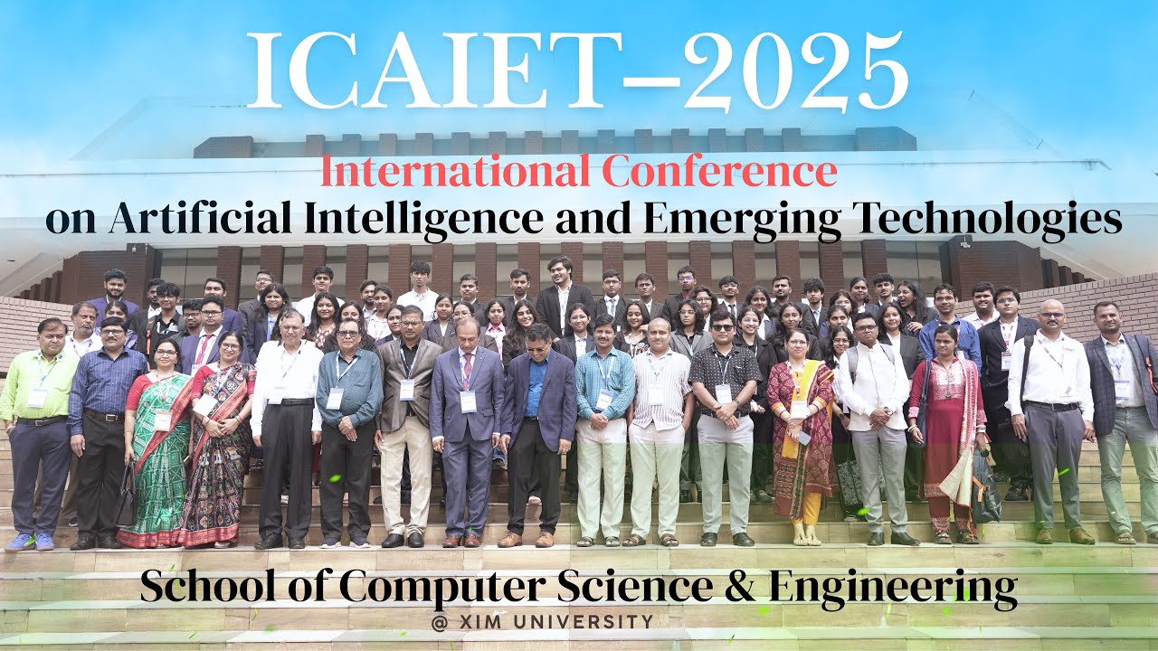 International Conference on Artificial Intelligence and Emerging Technologies @ XIM univeristy| SCSE