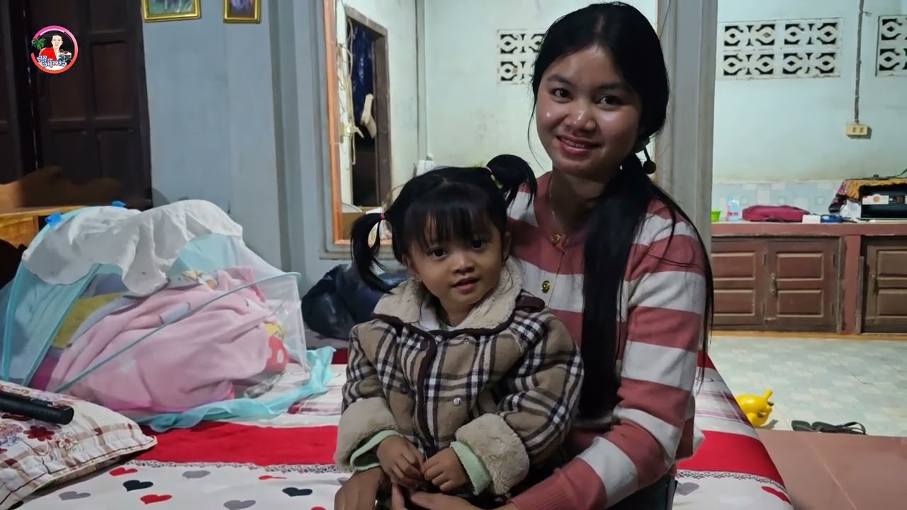 น้องณิริน ลูกสาวของพ่อตุ๊กแม่น้อย น้องสาวของพี่นิต้าคลอดแล้ว พิเศษได้พี่เลี้ยงมาดูแล ถึงบ้าน