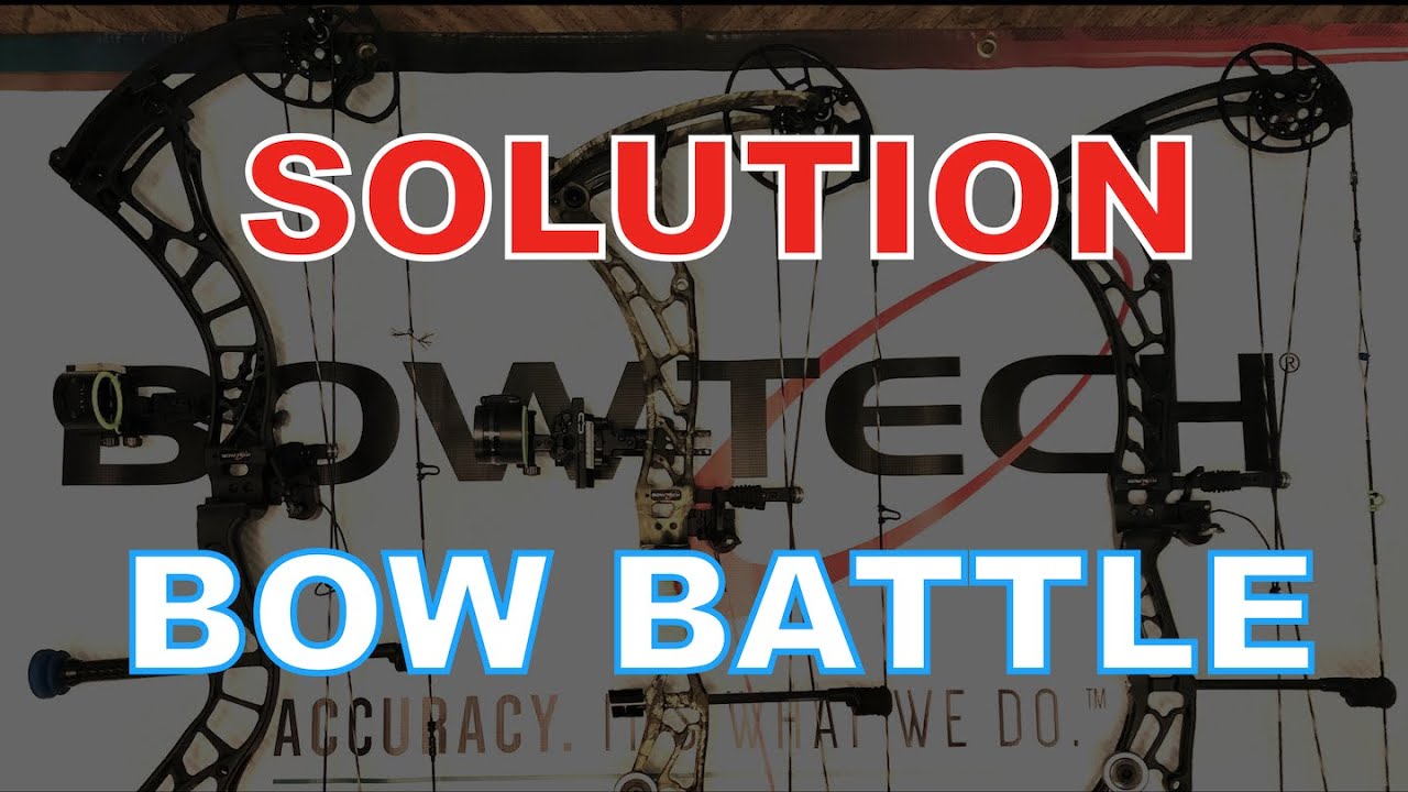 2021 Bowtech SOLUTION Bow Battle: SD vs SS vs Solution