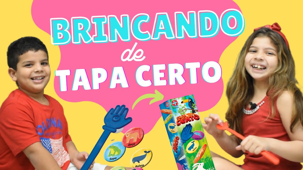 JOGAMOS TAPA CERTO ANIMAIS, QUEM GANHOU?