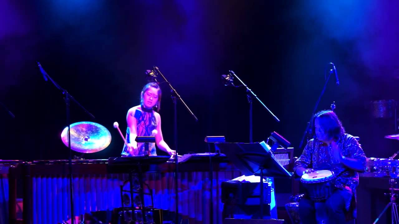 ♪　setsuko kutsuno& hiroshi chu okubo performed Chain for marimba 　沓野勢津子＆大久保宙