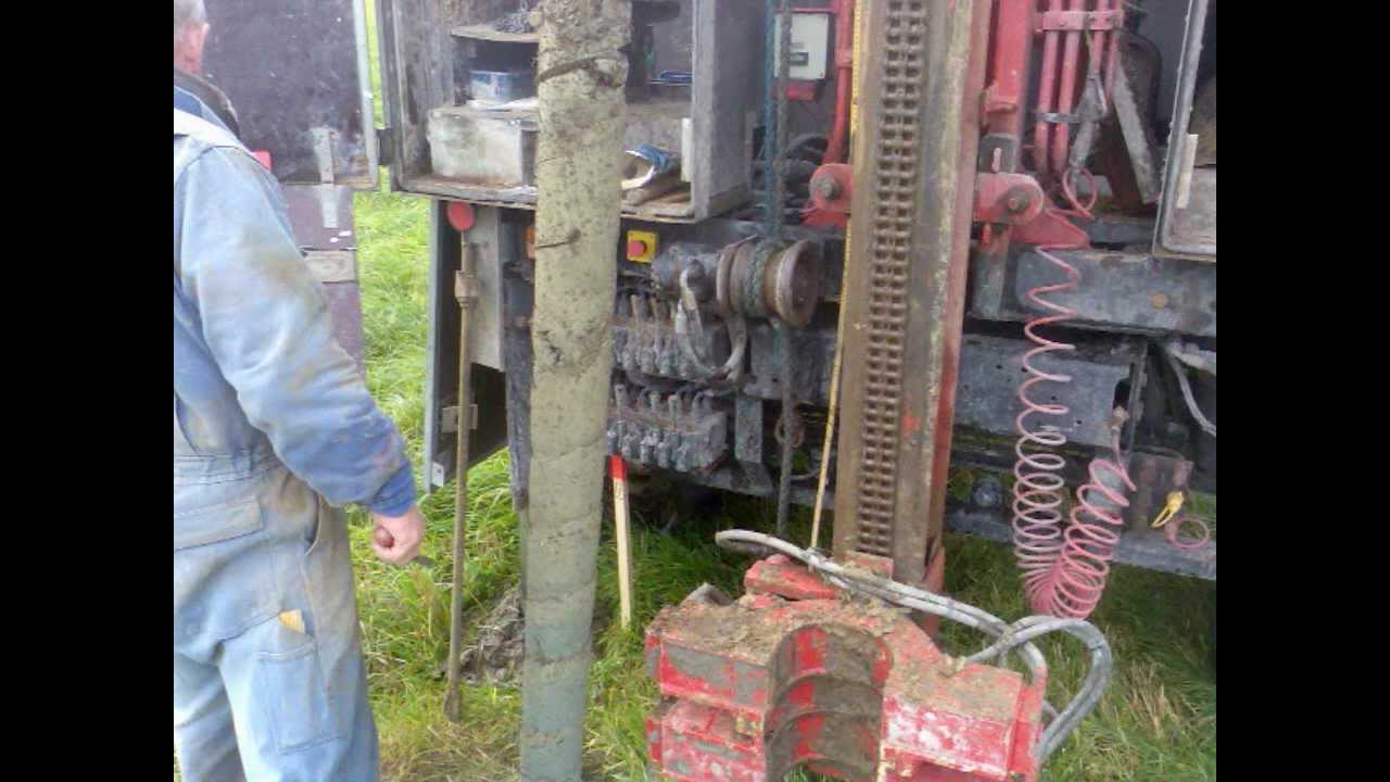 Bentonite drilling test 2008.