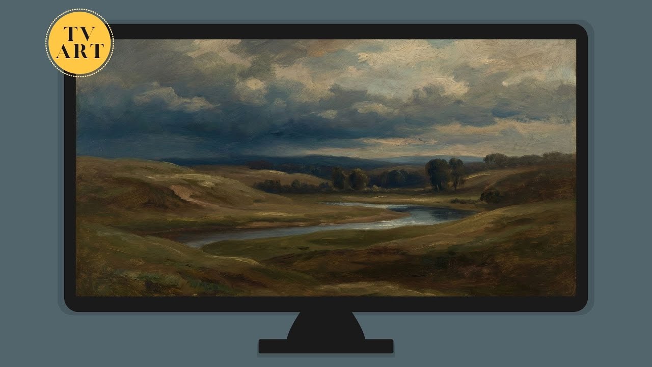 Timeless Oil Painting Landscape | Calm Ambient Art for TV