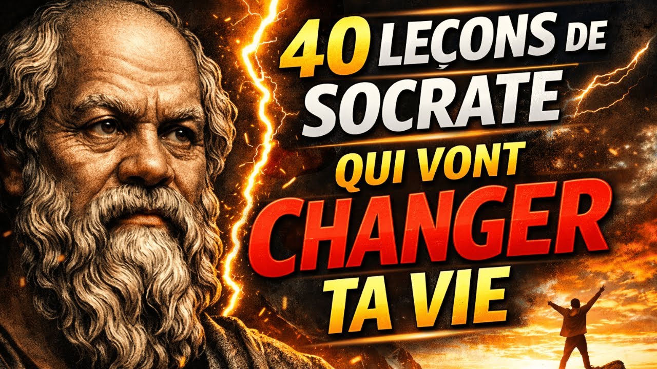 Socrate, 40 leçons de sagesse qui vont changer ta façon de penser