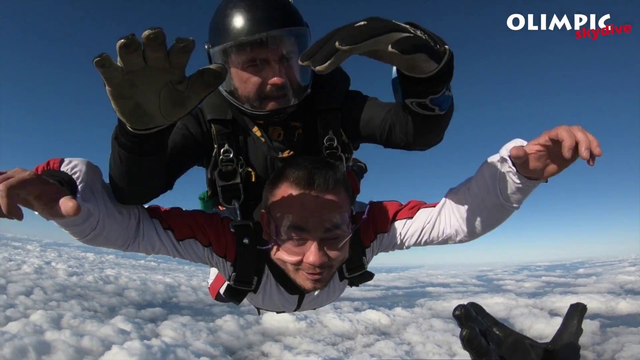 Skok spadochronowy Piotrka. 21.10.2018