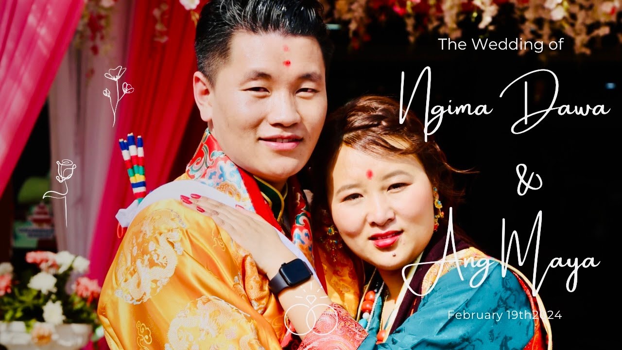 NGIMA DAWA WEDS MAYA || Sherpa Wedding Video || Ngimadawa & Maya Wedding Full Video 19th Feb 2024