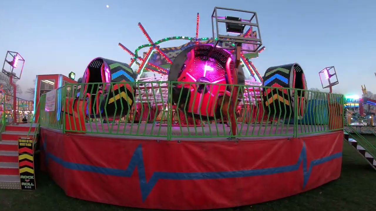 William Cole & Son Funfair Redhill Park | Evening Walkthrough Part Two #funfair #fairground #fyp