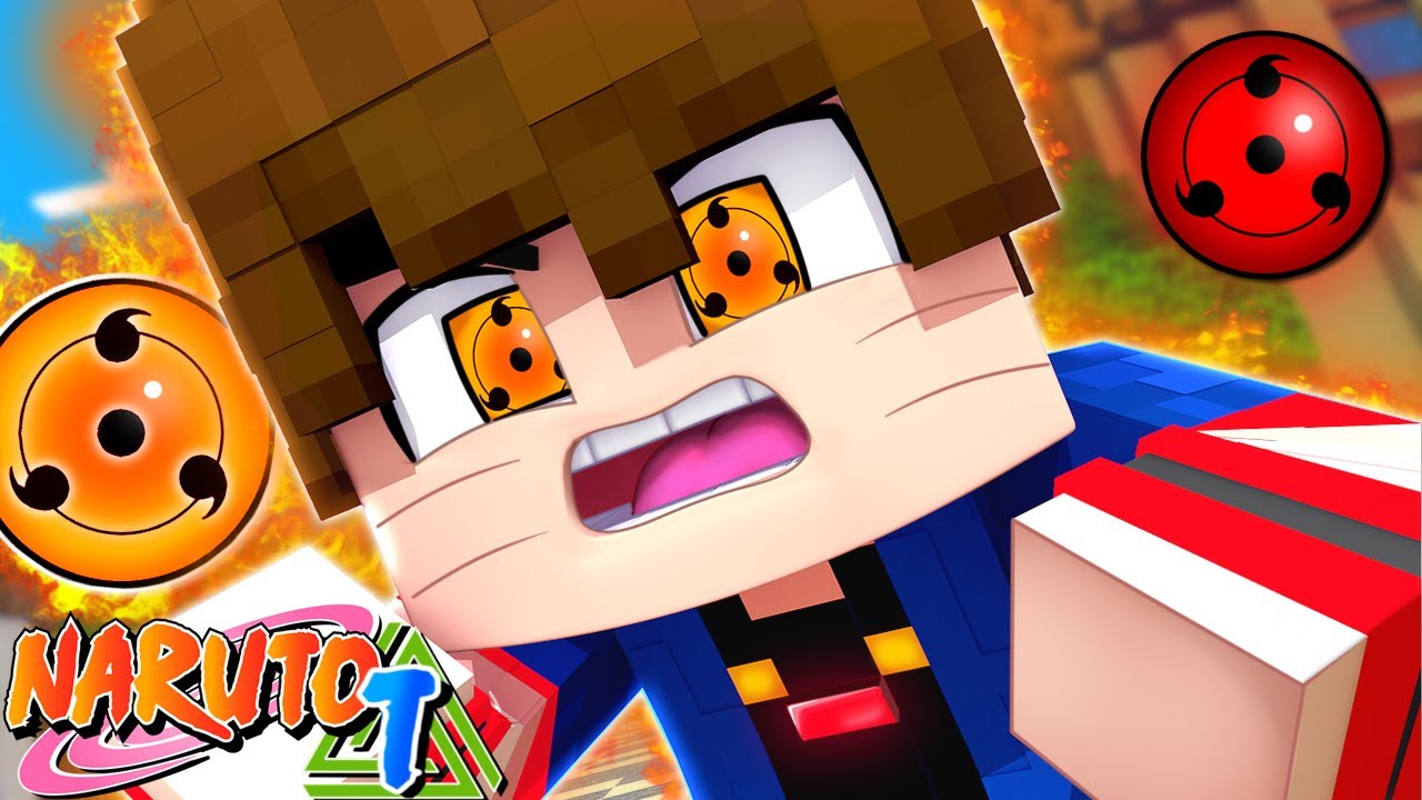 Minecraft : Naruto TΔ - O NINJA do SHARINGAN LARANJA do FOGO ! Ep 1