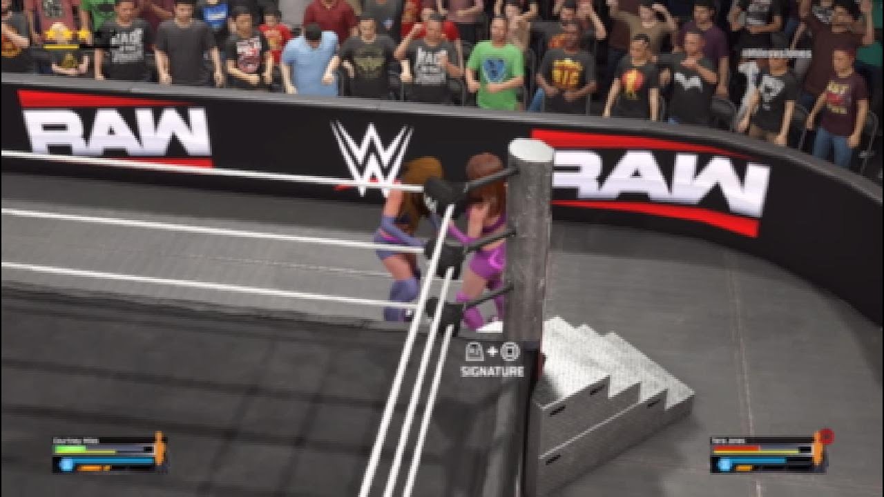 WWE 2K25 (PS5) - Courtney Miles vs. Tera Jones: WWE Raw, January 12, 2026 [HD]